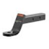 CURT 2" Square 2-Hole Trailer Hitch Ball Mount, 4" Drop #45230