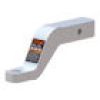 CURT 2" Aluminum Square Trailer Hitch Ball Mount, 4" Drop #45361