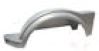 TRITON Silver Plastic Mod Fender LF/RR w/ Cutout, 36" Long #20337