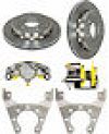 DEEMAXX 10" Disc Brake Set, S.S. (Slip On) #DBSO-3.5K-SS