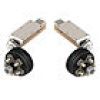 FLEXIRIDE&reg; Torsion Half Axles w/Drums & Brakes (1,400 Lb.) #FF-140BE-6