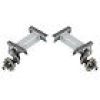 FLEXIRIDE&reg; Torsion Half Axles w/6 Lug Hubs (5,200 Lb.) #FF-520B-6
