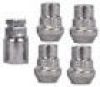 Rockwell Acorn Locking Lug Nuts, 1/2"-20 Thread, 4-Pack #RG01-155