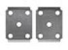 CARRY-ON Tie Plates for 2-3/8" Axle Tube (2-pack) #513