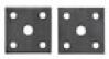 CARRY-ON Tie Plates for 1-7/8" Axle Tube, (2 pack) #648