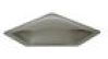 ICON RV Neo-Angle Skylight, 15" x 28" Smoke #12081