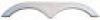 ICON RV White Tandem Fender Flare, 72" x 12-3/4" Dutchmen #01690