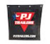 PJ TRAILER Heavy Duty Rubber Mudflaps, 22" x 23" (Single) #180101
