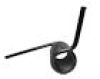 PJ TRAILER Torsion Ramp Spring, 90 Deg. 1-3/4" Shaft #180409