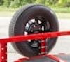 PJ TRAILER Ready-Rail Spare Tire Mount #180006