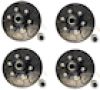 PARAISO 12" x 2" Brake Drum 6 on 5.5", Tandem Axle Set #TADK2