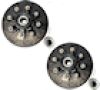 PARAISO 12" x 2" Brake Drum 8 on 6.5", Single Axle Set #SADK3