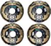 PARAISO 10" x 2-1/4" Electric Brake LH/RH 3.5k, Tandem Axle Set #TAB12