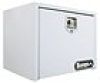 White Steel Underbody Toolbox w/S.S. T-Handle, 14" x 16" x 24" #1703400