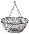 Two Ring Round Wire Mesh Crab Net (Case Of 12) #10161-009