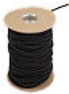Bungee Shock Cord, Black 3/16" x 100'