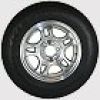 ROADRIDER ST225/75R-15" Radial Tire & Aluminum Split Spoke Rim 6-Lug
