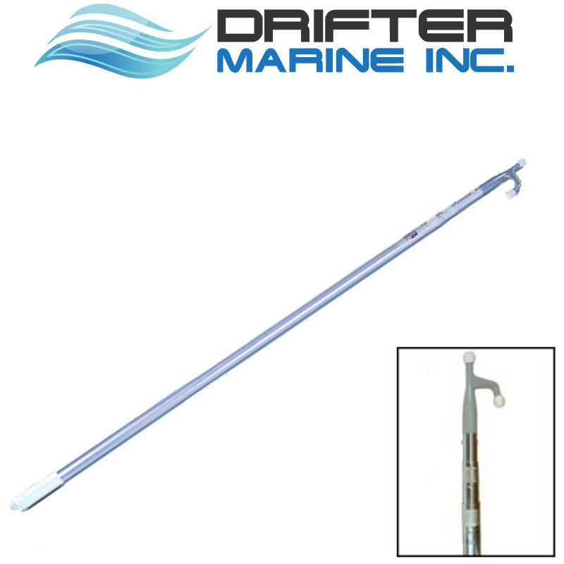 1 Meter Great for Crabbing Boat Hook BOAT HOOK TELESCOPIC COMPACT 700mm 