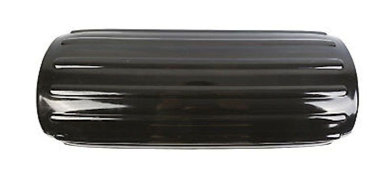 TAYLOR 8 in. x 20 in. Big B Inflatable Boat Fender, Black #71026