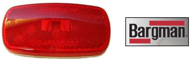 Bargman 34-59-001#59 Series Red Side Marker Light 