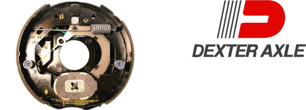 Dexter 3,500 lb Axle NEV-R-Adjust 10 x2-1/4 Electric Brake Kit-Left & Right Hand 