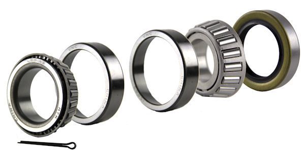 4 Sets 3500lbs Trailer Axle Bearing Kit for #84 Spindle 1.719'' 10-19 Seal 