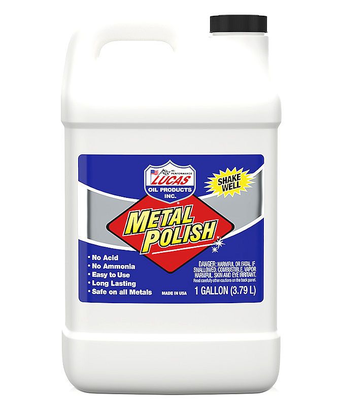 LUCAS OIL Metal Polish, Gallon #10156
