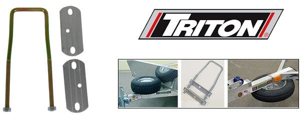 Triton 02464 Lockable Trailer Spare Tire Mount 