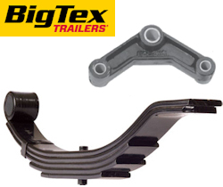 BIG TEX Trailer Leaf Springs and Spring Hardware