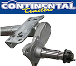 CONTINENTAL Factory Replacement Trailer Axles