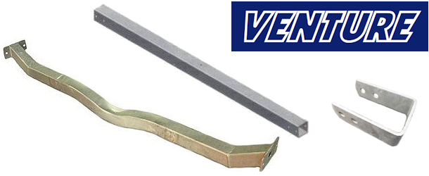 VENTURE Crossmembers, Tongues and Frame Hardware
