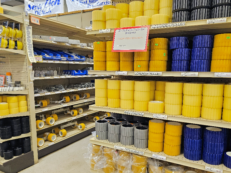 Boat Trailer Rollers at Eastern Marine